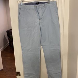 Jcrew light blue lightweight chinos